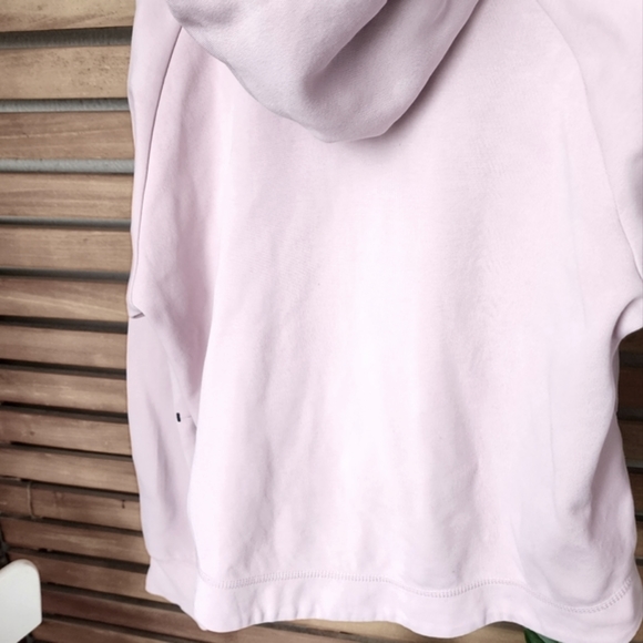 NIKE Size Small Windrunner Tech fleece full zip pale muted pink hoodie - Picture 10 of 11